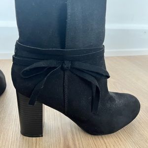 Black Heeled Booties